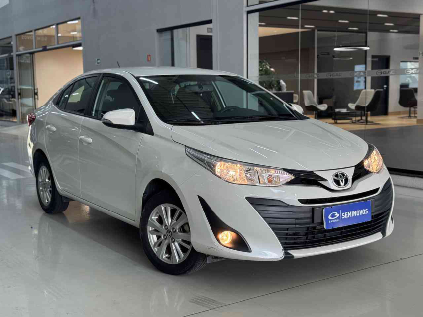 toyota yaris 1.5 16v flex sedan xl multidrive 4p automatico 2019