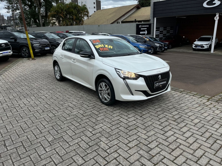 peugeot 208 1.6 16v flex active at6 4p automatico 2024
