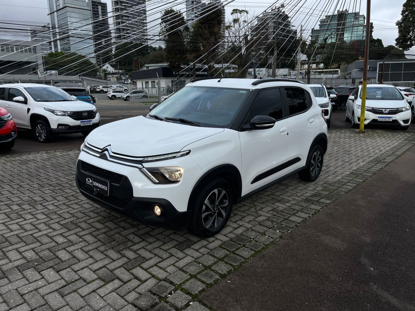 citroen c3 1.6 16v flex feel pack at6 4p automatico 2023