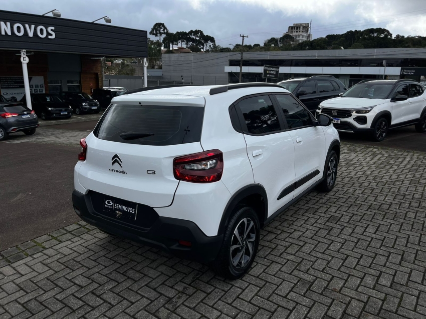 citroen c3 1.6 16v flex feel pack at6 4p automatico 2023