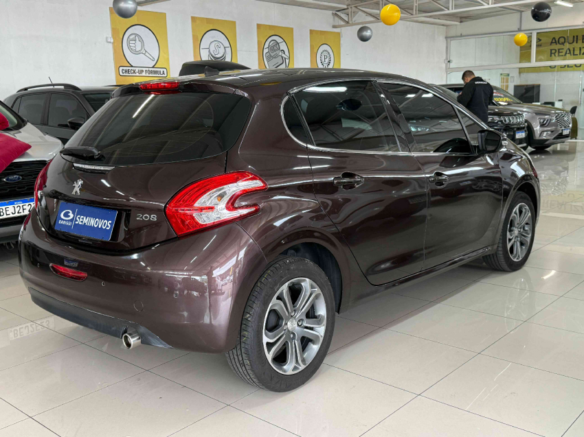 peugeot 208 griffe 1.6 16v at6 flex automatico 2016/16