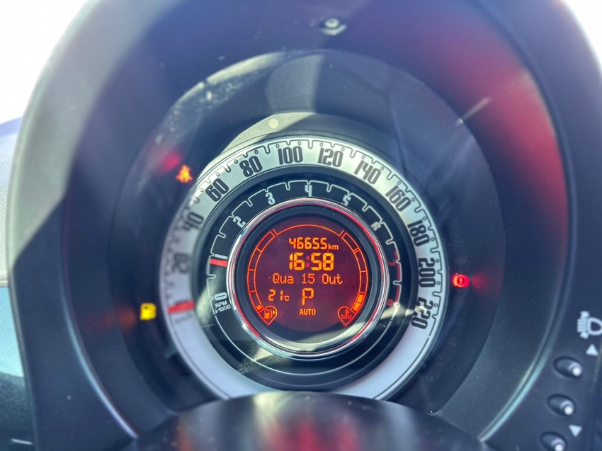 fiat 500 1.4 cabrio 16v flex 2p automatico semiautomatico 2013