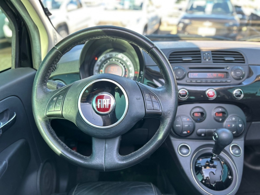 fiat 500 1.4 cabrio 16v flex 2p automatico semiautomatico 2013