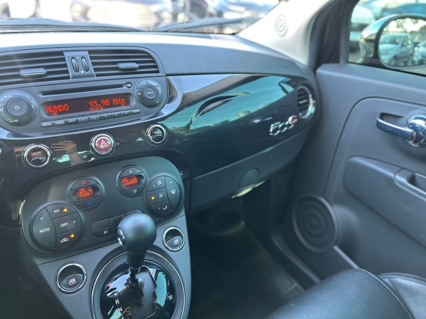fiat 500 1.4 cabrio 16v flex 2p automatico semiautomatico 2013