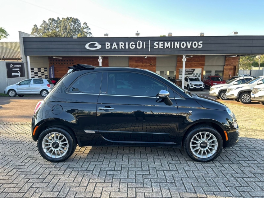 fiat 500 1.4 cabrio 16v flex 2p automatico semiautomatico 2013