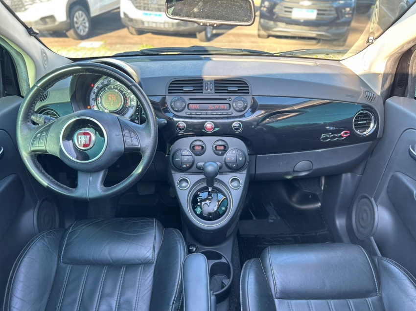 fiat 500 1.4 cabrio 16v flex 2p automatico semiautomatico 2013