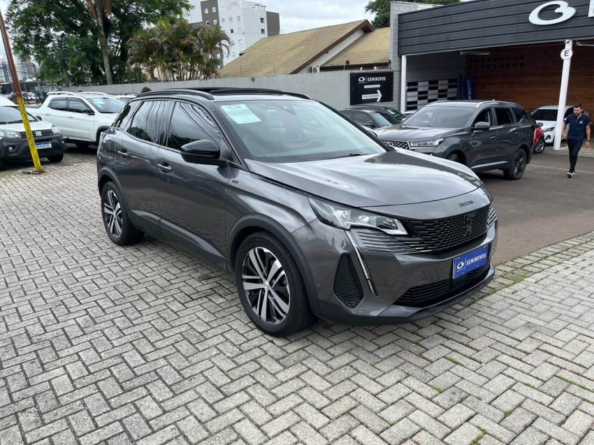 peugeot 3008 1.6 16v thp gasolina gt pack automatico 4p 2023