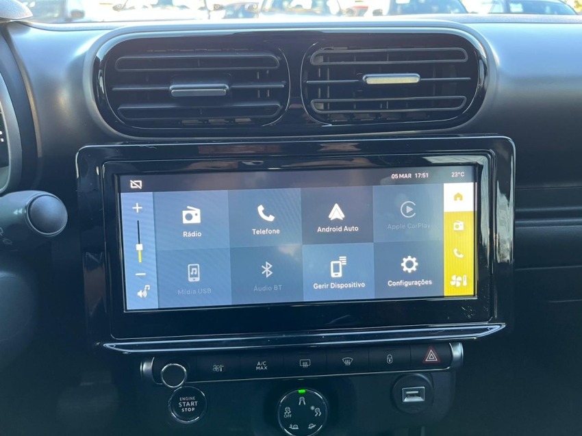 citroen c4 cactus 1.6 thp flex shine pack eat6 4p automatico 202413