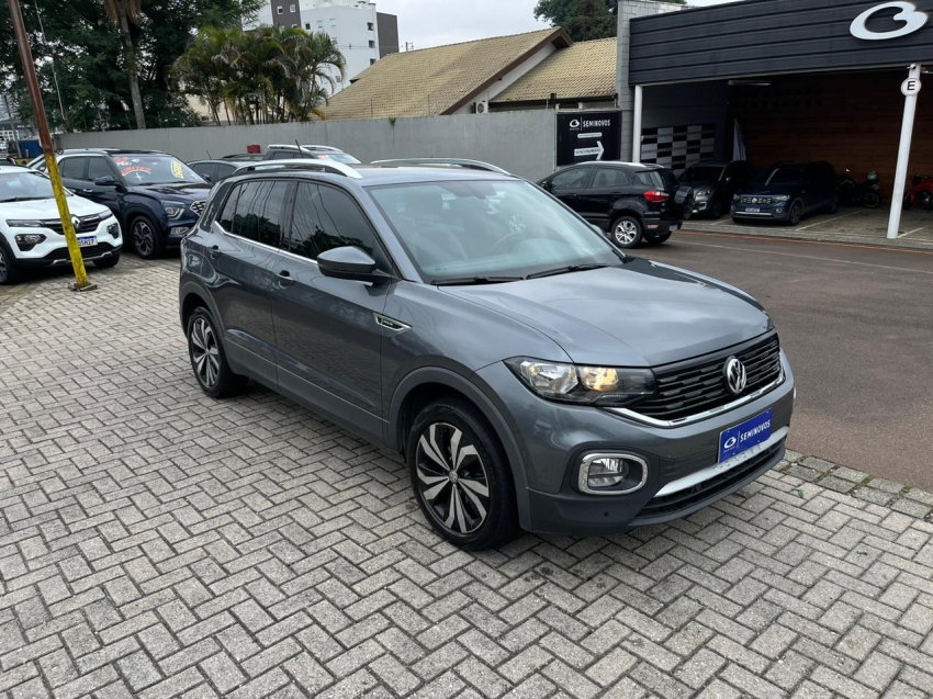 volkswagen t-cross 1.4 250 tsi total flex highline automatico 4p 2021