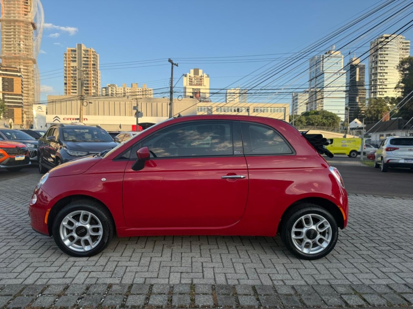 fiat 500 1.4 cabrio 8v flex 2p automatizado automatico 20143