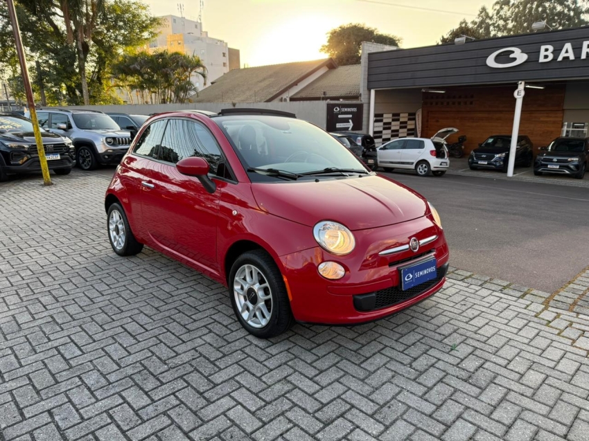 fiat 500 1.4 cabrio 8v flex 2p automatizado automatico 2014