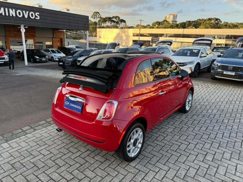 fiat 500 1.4 cabrio 8v flex 2p automatizado automatico 20146