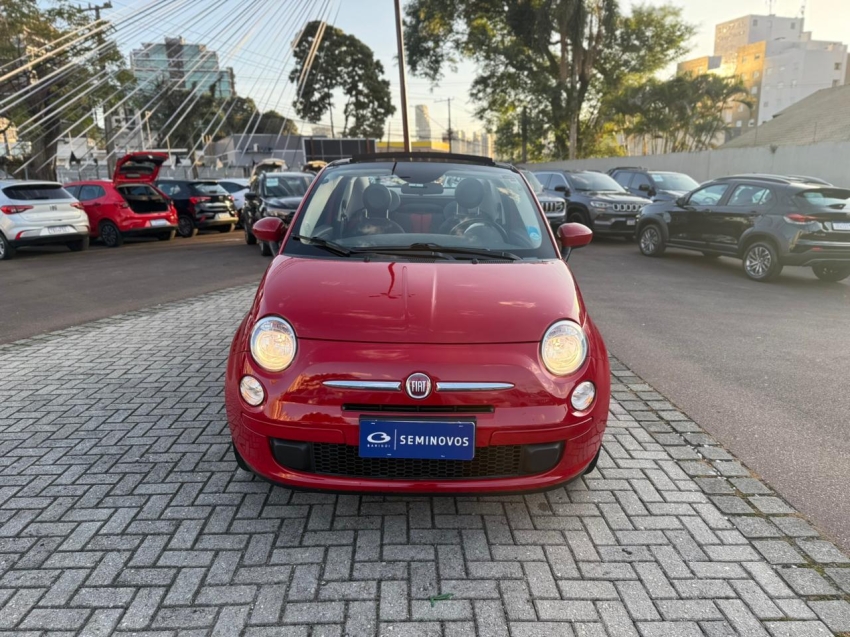 fiat 500 1.4 cabrio 8v flex 2p automatizado automatico 20141