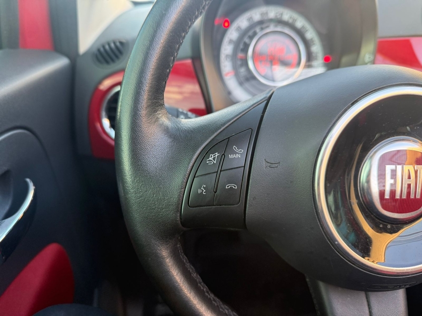 fiat 500 1.4 cabrio 8v flex 2p automatizado automatico 201413