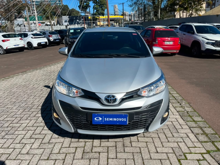toyota yaris 1.3 16v flex xl multidrive 4p automatico 20191