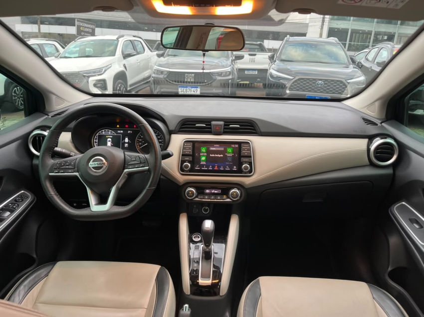 nissan versa 1.6 16v flex exclusive xtronic 4p automatico 20229