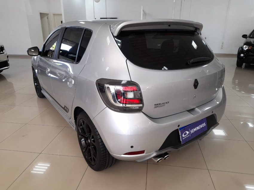 renault sandero 2.0 16v hi-flex rs manual flex 4p 2016