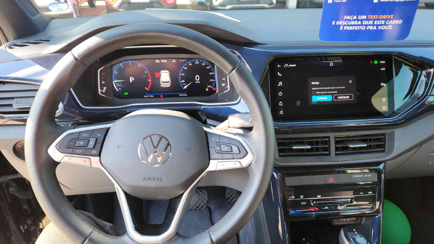 volkswagen t-cross 1.0 200 tsi total flex comfortline automatico 4p 2024