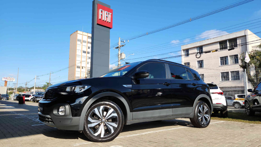 volkswagen t-cross 1.0 200 tsi total flex comfortline automatico 4p 2024