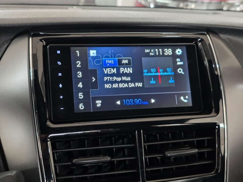 toyota yaris 1.5 16v flex xl multidrive 4p automatico 20259