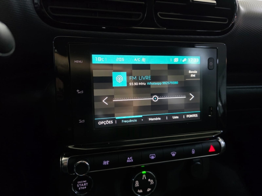citroen c4 cactus 1.6 thp flex shine pack eat6 4p automatico 20227