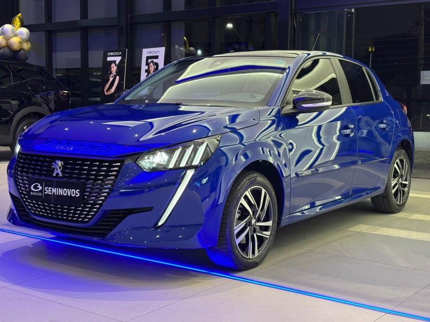 peugeot 208 1.0 turbo 200 flex griffe cvt 4p automatico 2024