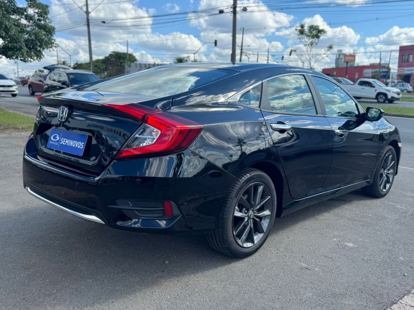 honda civic 2.0 16v flexone ex 4p cvt flex automatico 20216