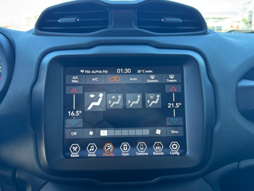 jeep renegade 1.8 16v flex longitude 4p automatico 202113