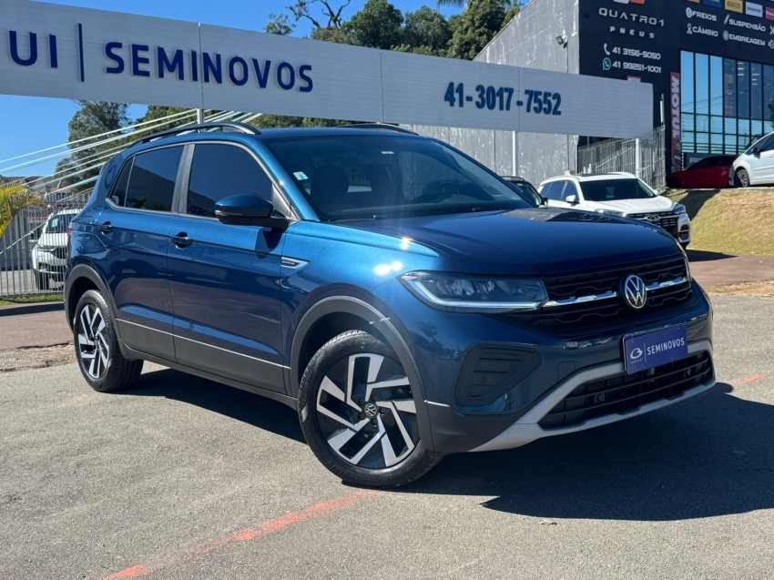 volkswagen t-cross 1.0 200 tsi total flex comfortline automatico 4p 2025
