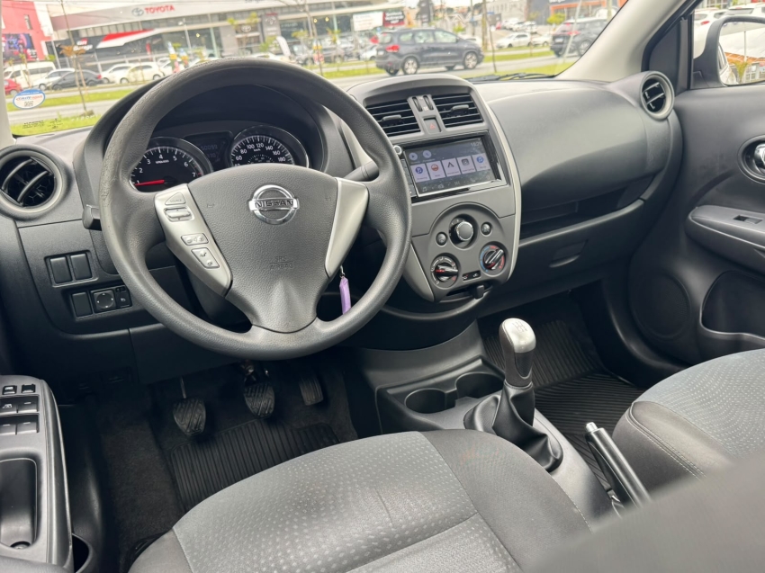 nissan versa 1.6 16v flexstart sv 4p manual flex 20199