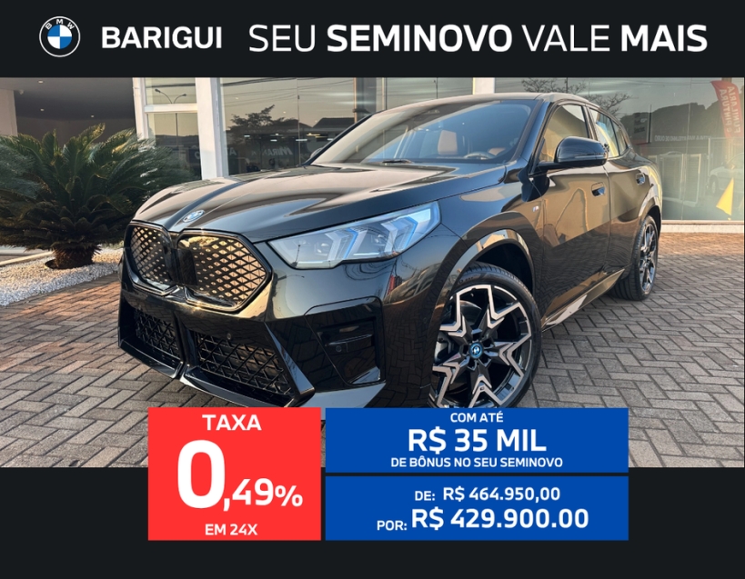 bmw ix2 64,8 kw eletrico xdrive30 m sport 6.4 5p automatico 20250