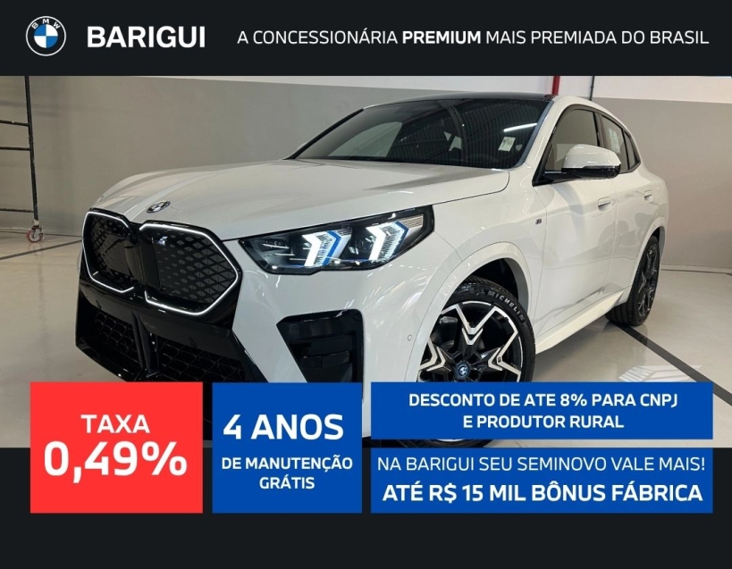 bmw ix2 64,8 kw eletrico xdrive30 m sport 6.4 4p automatico 2025 bmw ix2 64,8 kw eletrico xdrive30 m sport 6.4 4p automatico 2025