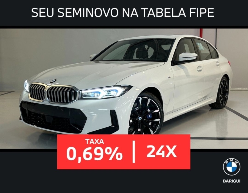 bmw 320i 2.0 16v turbo flex m sport automatico 4p 2025