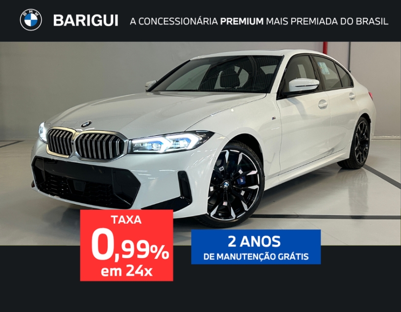 bmw 320i 2.0 16v turbo flex m sport automatico 4p 2025