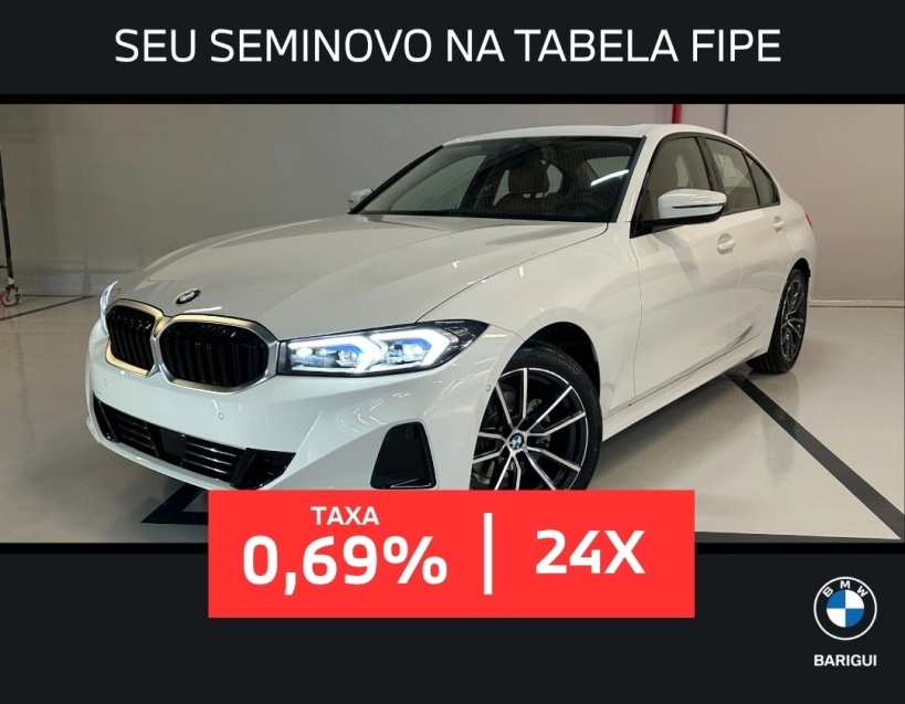 bmw 320i 2.0 16v turbo flex sport gp automatico 4p 2025