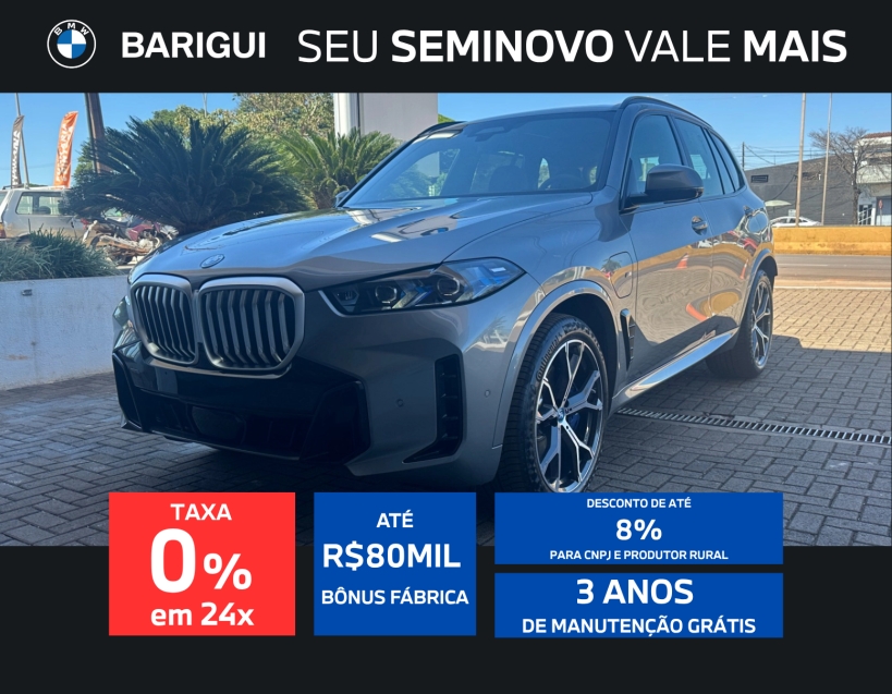 bmw x5 3.0 i6 turbo hibrido xdrive50e m sport automatico 4p 2025 bmw x5 3.0 i6 turbo hibrido xdrive50e m sport automatico 4p 2025