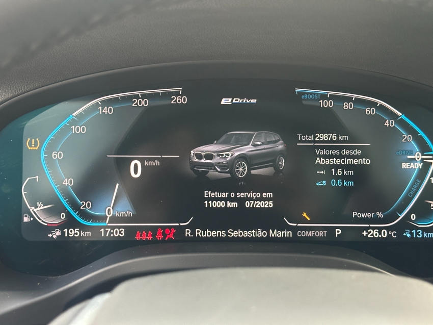 bmw x3 2.0 16v hibrido x line xdrive30e steptronic 4p automatico 2021