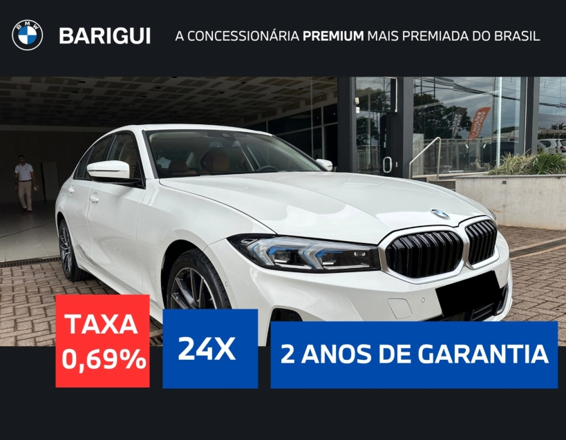 bmw 320i 2.0 16v turbo flex sport gp automatico 4p 2024