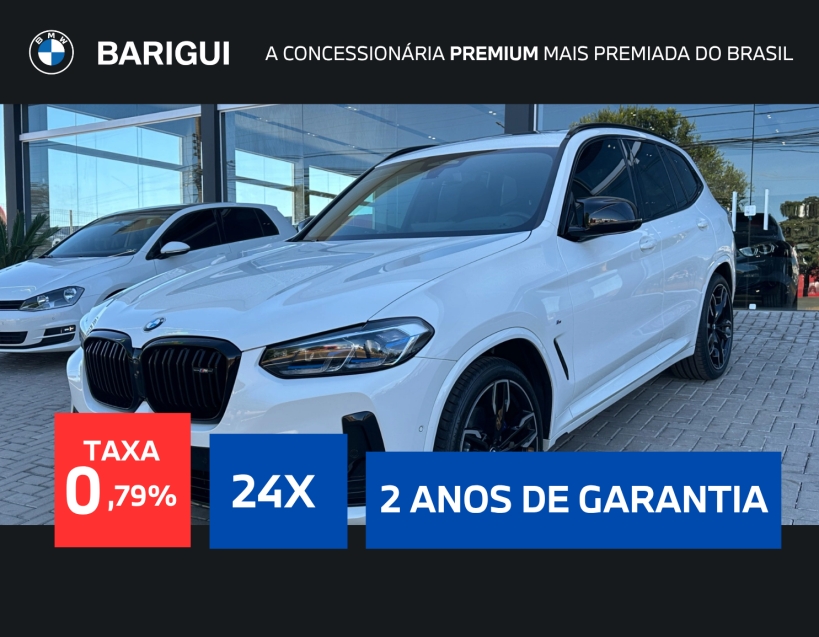 bmw x3 3.0 twinpower gasolina m40i steptronic 4p automatico 2024