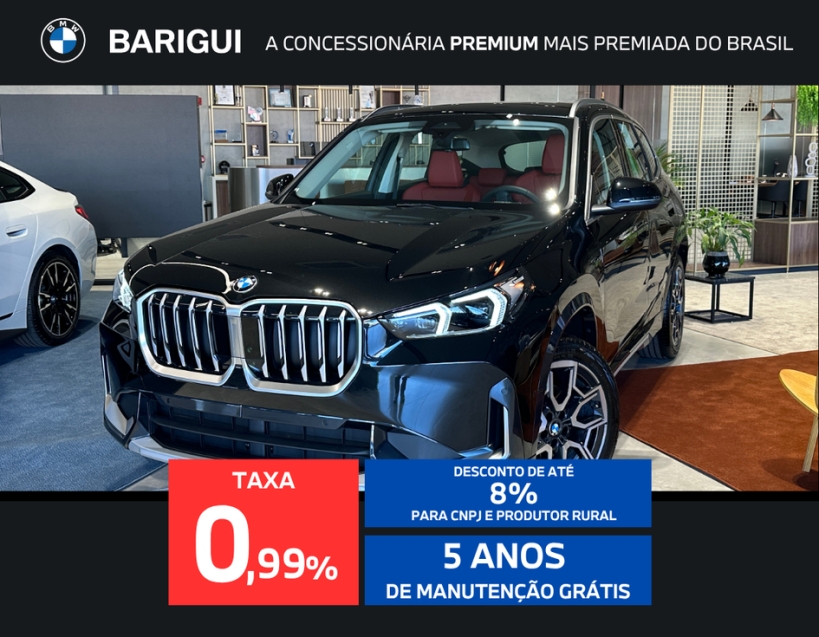bmw x1 2.0 16v turbo gasolina sdrive20i x-line steptronic 4p automatico 2025