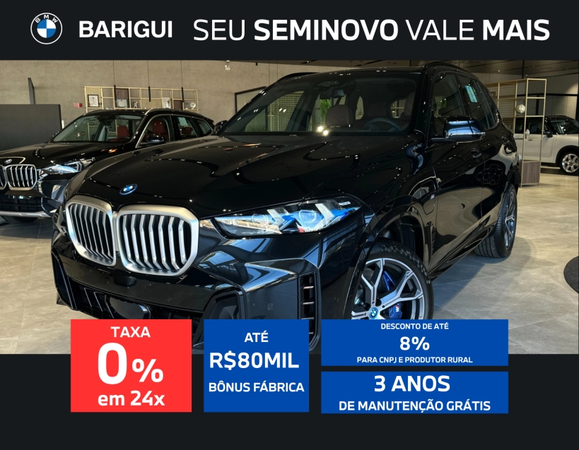 bmw x5 3.0 i6 turbo hibrido xdrive50e m sport automatico 4p 2025 bmw x5 3.0 i6 turbo hibrido xdrive50e m sport automatico 4p 2025