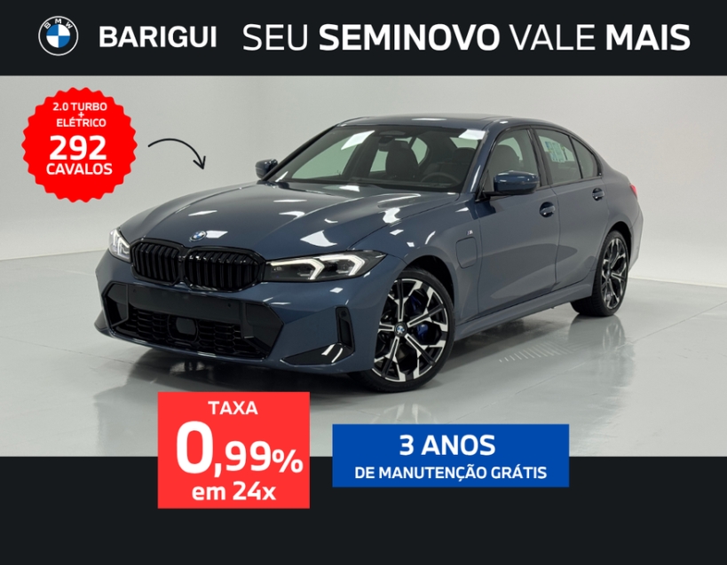 bmw 330e 2.0 16v turbo hibrido m sport automatico 4p 2025