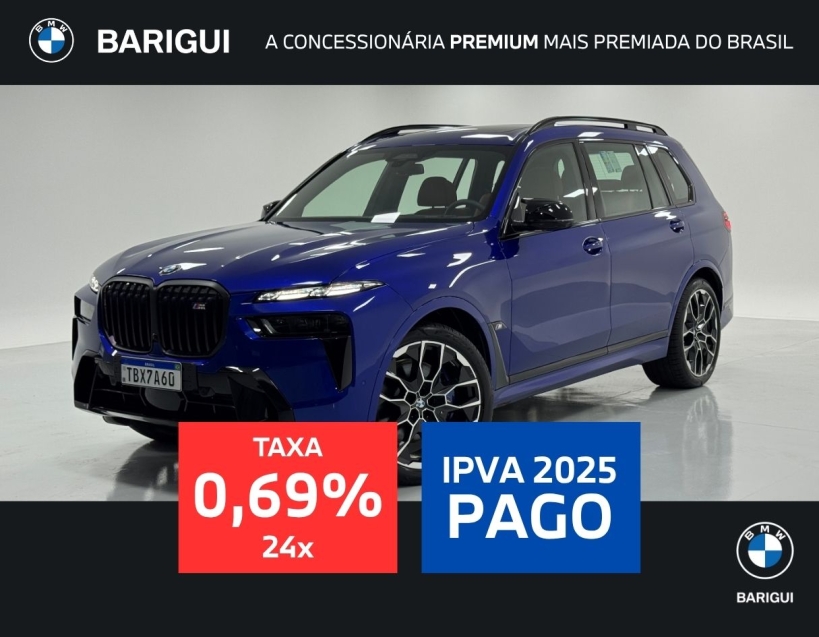 bmw x7 4.4 v8 gasolina m60i steptronic 4p automatico 2025