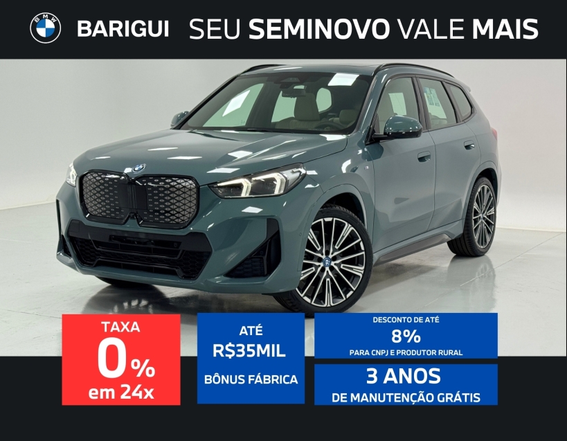 bmw ix1 eletrico xdrive30 m sport 2.0 4p automatico 2025