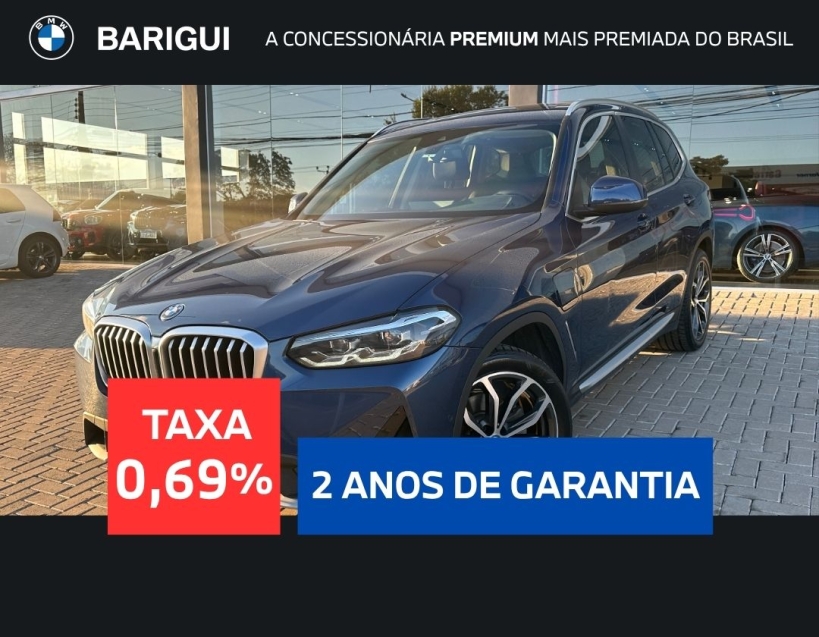 bmw x3 2.0 16v hibrido x line xdrive30e steptronic 4p automatico 2024