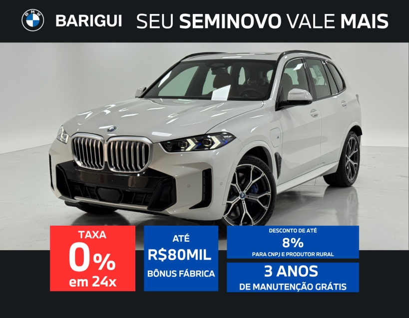 bmw x5 3.0 i6 turbo hibrido xdrive50e m sport automatico 4p 2025 bmw x5 3.0 i6 turbo hibrido xdrive50e m sport automatico 4p 2025