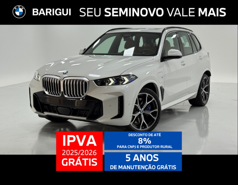 bmw x5 3.0 i6 turbo hibrido xdrive50e m sport automatico 4p 2025
