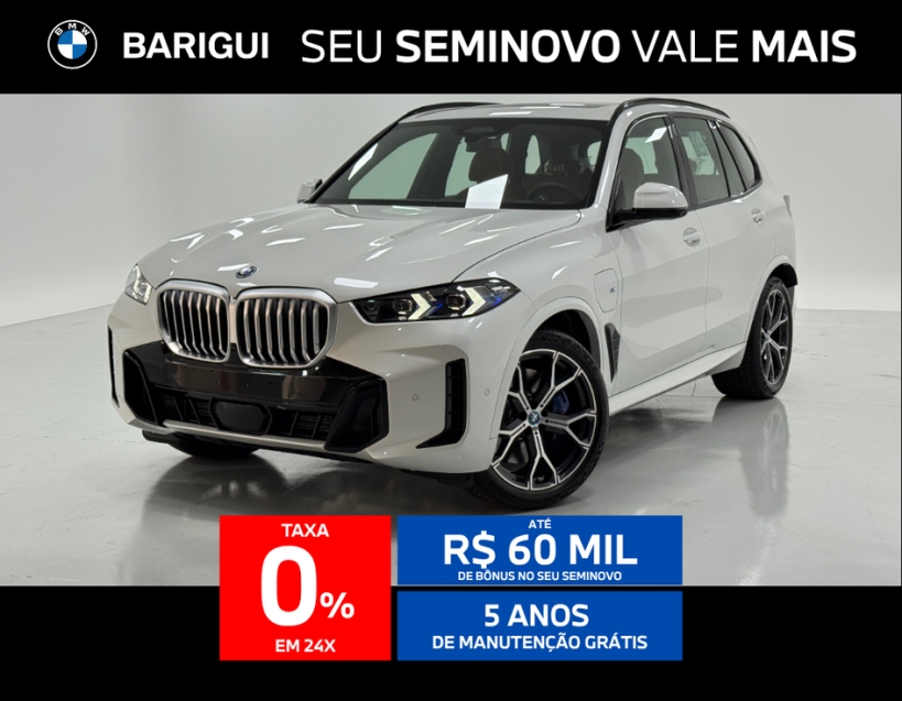 bmw x5 3.0 i6 turbo hibrido xdrive50e m sport automatico 4p 2025