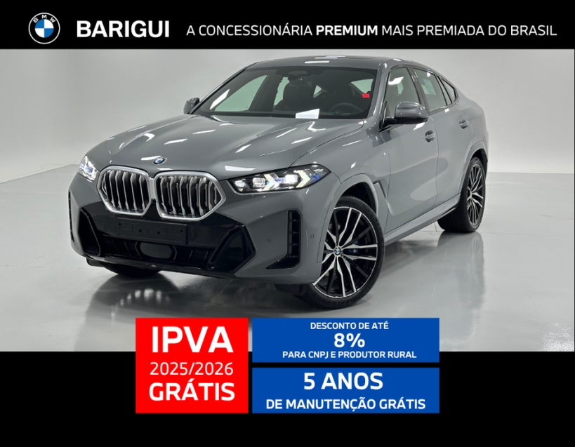 bmw x6 3.0 twinpower gasolina xdrive40i m sport automatico 4p 2026