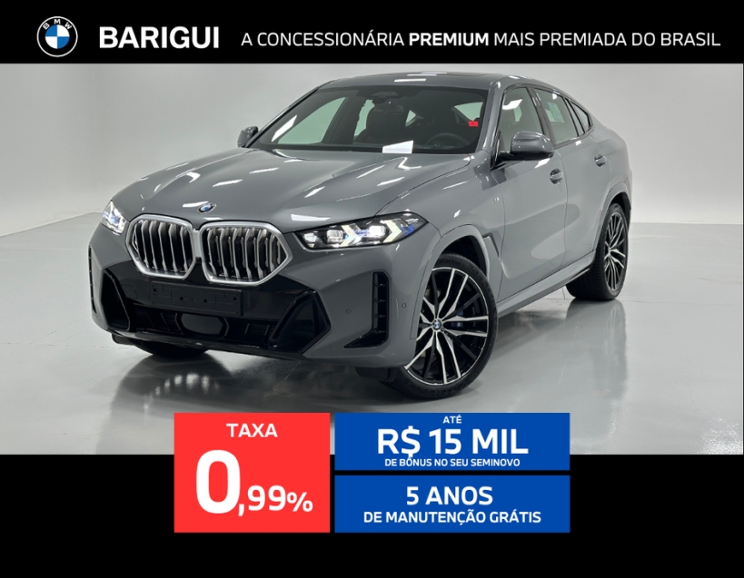 bmw x6 3.0 twinpower gasolina xdrive40i m sport automatico 4p 2026
